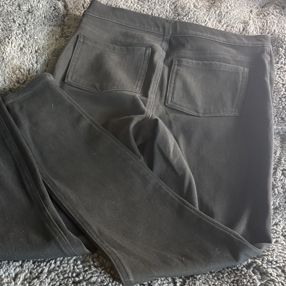 Spanx Black Pull-On Pants